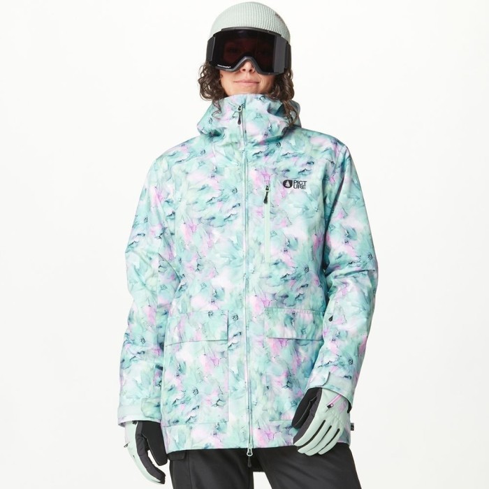 Picture Organic куртка лижна Glawi W 2025 blurry water print M, укр, укр