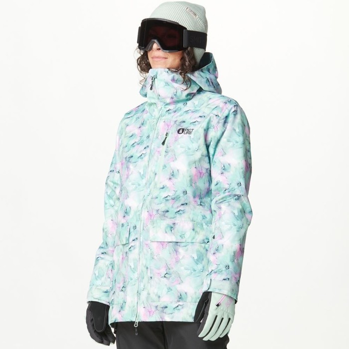 Picture Organic куртка лижна Glawi W 2025 blurry water print M, укр, укр