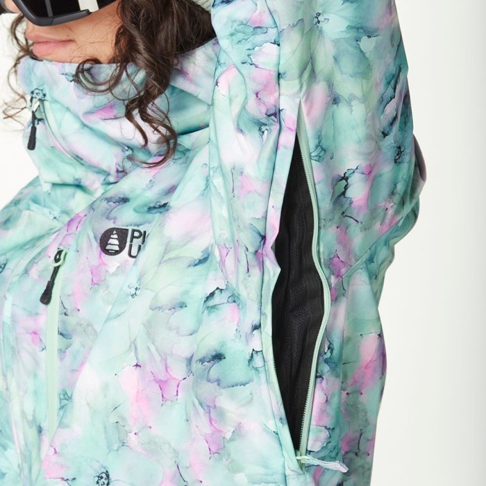 Picture Organic куртка лижна Glawi W 2025 blurry water print M, укр, укр