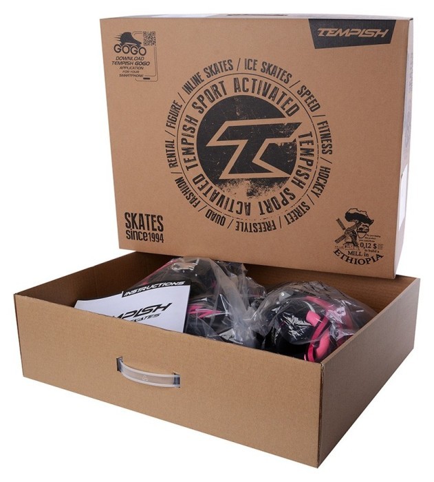Роликові ковзани Tempish WE-GO 90 Lady/40, укр, укр