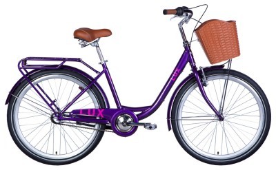 Велосипед уцінений ST 26" Dorozhnik LUX PH рама-17" сливовий 2024