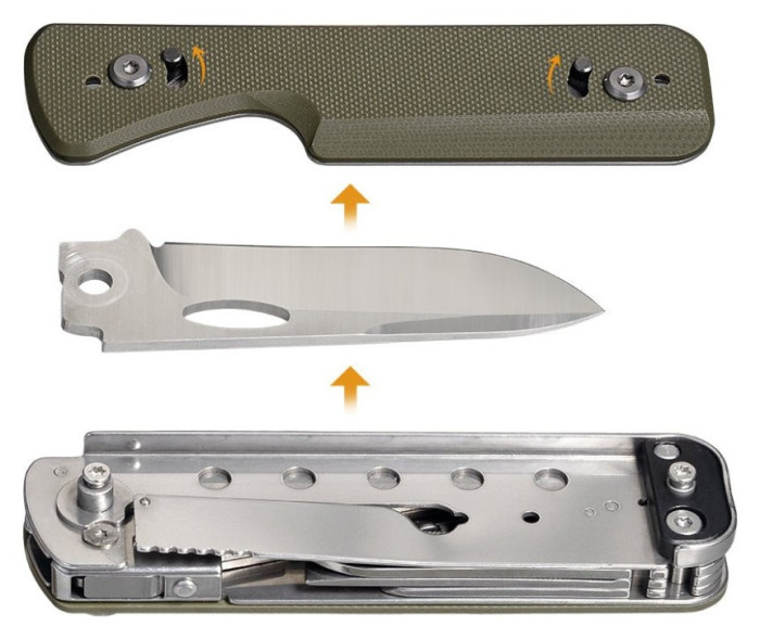 Мультитул Roxon Flex S505G,зелений