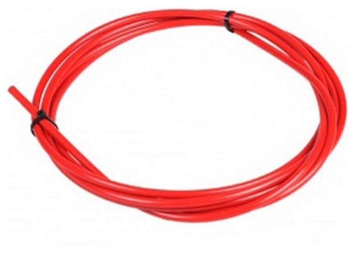 Рубашка троса тормоза красная JAGWIRE 5 мм бобина 50 м