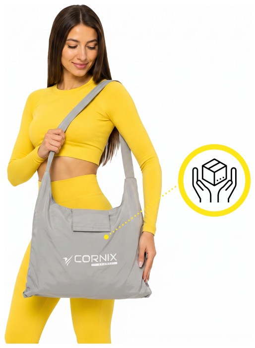 Килимок акупунктурний з подушкою Cornix Premium Mat Аплікатор Кузнєцова XR-0561 Grey/Pink