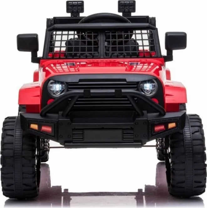 Дитячий акумуляторний позашляховик Ramiz Jeep Dark Night Червоний