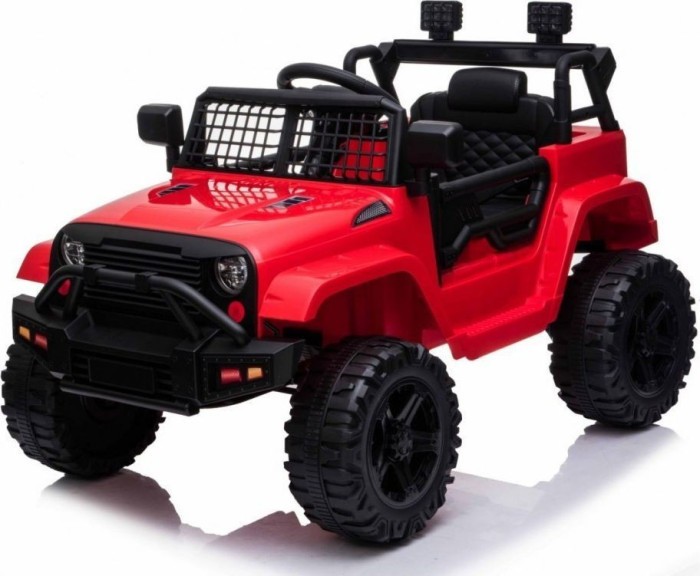 Дитячий акумуляторний позашляховик Ramiz Jeep Dark Night Червоний
