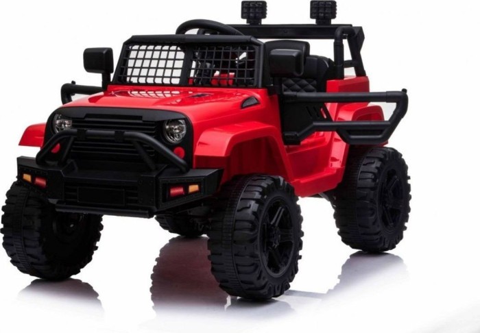 Дитячий акумуляторний позашляховик Ramiz Jeep Dark Night Червоний
