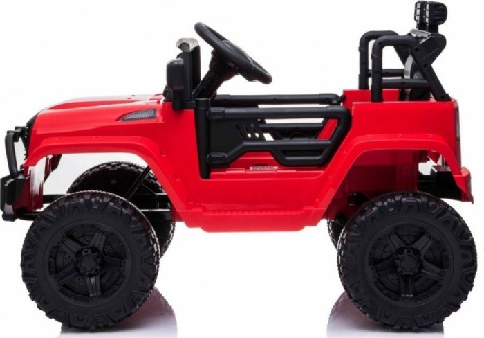 Дитячий акумуляторний позашляховик Ramiz Jeep Dark Night Червоний