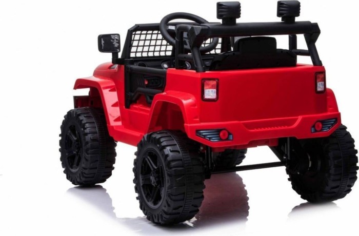 Дитячий акумуляторний позашляховик Ramiz Jeep Dark Night Червоний