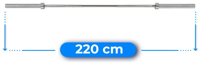 Гриф олимпийский прямой 220/50 THUNDER