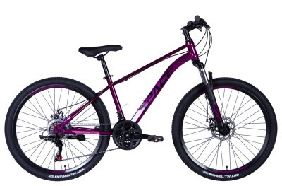 Велосипед ST 26" SPACE NEPTUNE DD FR рама-15" фиолетовый 2024