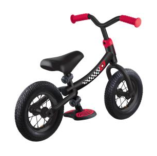 Біговел (самокат) GLOBBER серІЇ GO BIKE AIR, чорно-червоний, до 20кг, 3+, 2 кол.