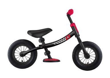 Біговел (самокат) GLOBBER серІЇ GO BIKE AIR, чорно-червоний, до 20кг, 3+, 2 кол., укр, укр