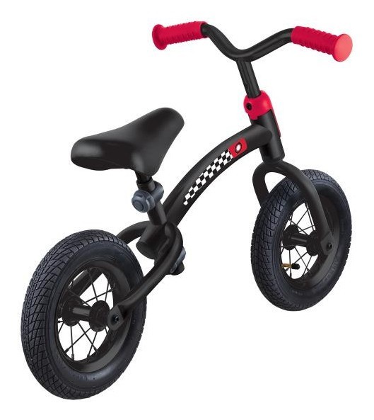 Біговел (самокат) GLOBBER серІЇ GO BIKE AIR, чорно-червоний, до 20кг, 3+, 2 кол., укр, укр