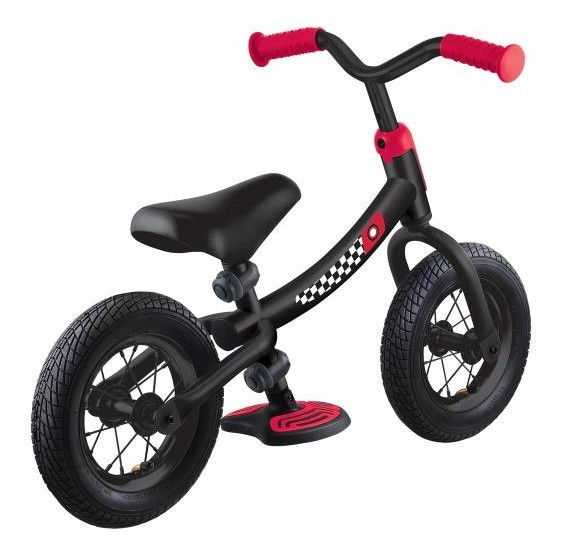 Біговел (самокат) GLOBBER серІЇ GO BIKE AIR, чорно-червоний, до 20кг, 3+, 2 кол., укр, укр