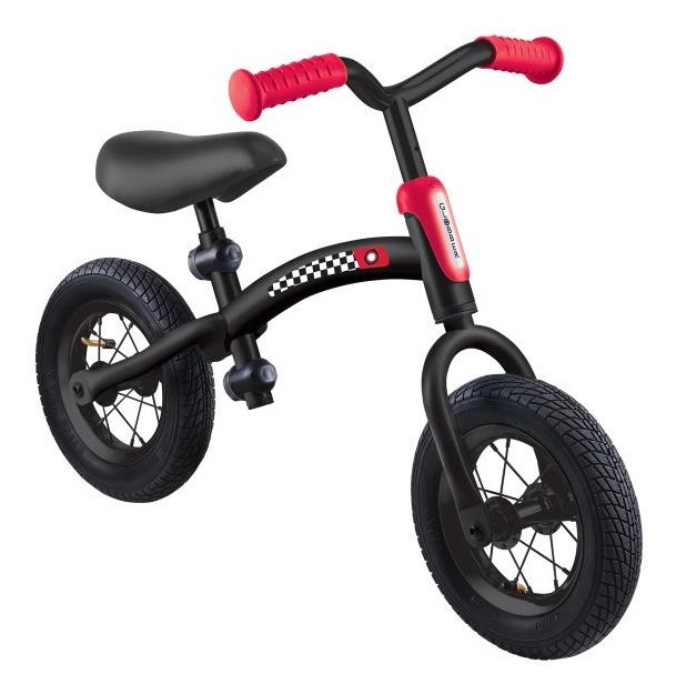 Біговел (самокат) GLOBBER серІЇ GO BIKE AIR, чорно-червоний, до 20кг, 3+, 2 кол., укр, укр