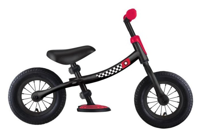 Біговел (самокат) GLOBBER серІЇ GO BIKE AIR, чорно-червоний, до 20кг, 3+, 2 кол., укр, укр