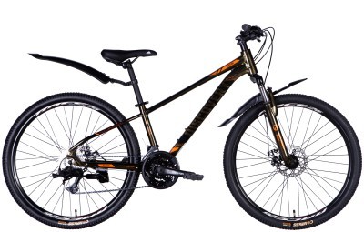 Велосипед AL 26" Discovery BASTION DD CS рама-13" коричневый 2025