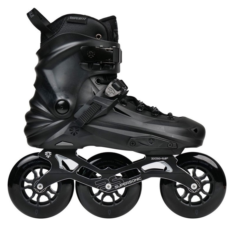 Фріскейтові роликові ковзани Flying Eagle X7T Reaver чорні, укр, укр