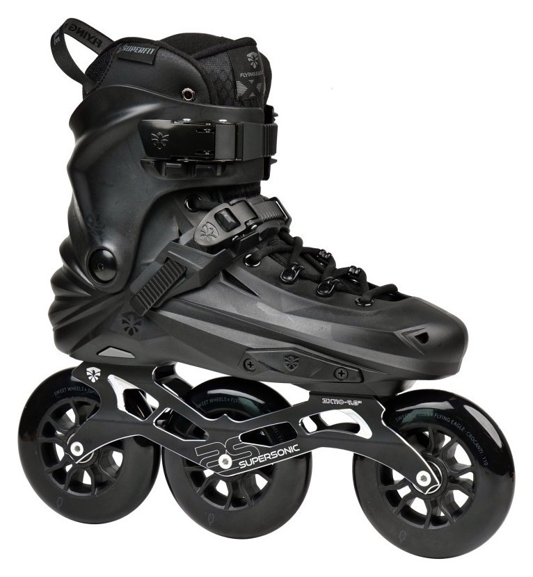 Фріскейтові роликові ковзани Flying Eagle X7T Reaver чорні