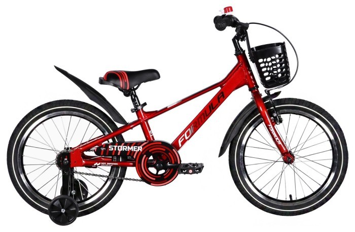 Велосипед AL 18" Formula Kid STORMER BH рама-9" красный 2026