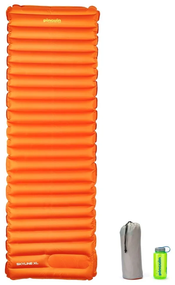 Надувний килимок Pinguin Skyline, 195х65х9см, Orange (SHM_PNG 709.XL.Orange)