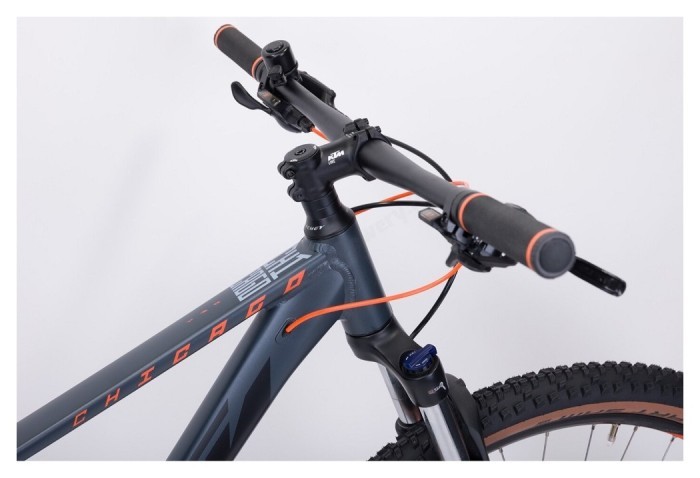 Велосипед KTM CHICAGO 291 рама L/48 серый матовый