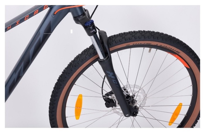 Велосипед KTM CHICAGO 291 рама L/48 серый матовый