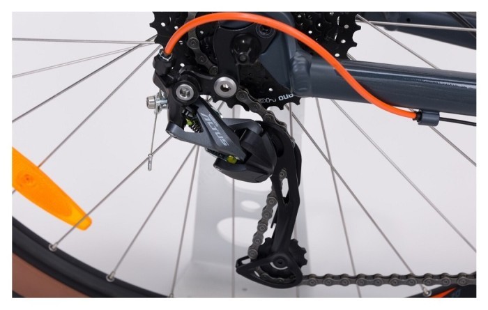 Велосипед KTM CHICAGO 291 рама L/48 серый матовый