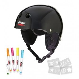 Triple8 Wipeout Snow Deluxe Helmet Black (8+), Шлем