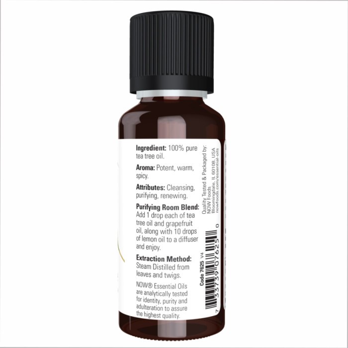Tea Tree Oil - 30ml (1fl.oz) (Поврежденная банка)