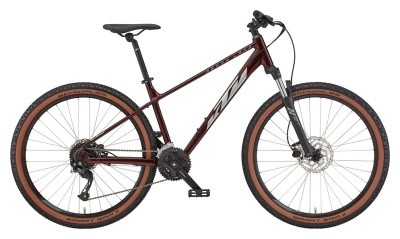 Велосипед KTM PENNY LANE 271 27.5&quot; рама M/42 темно-червоний 2022/2023