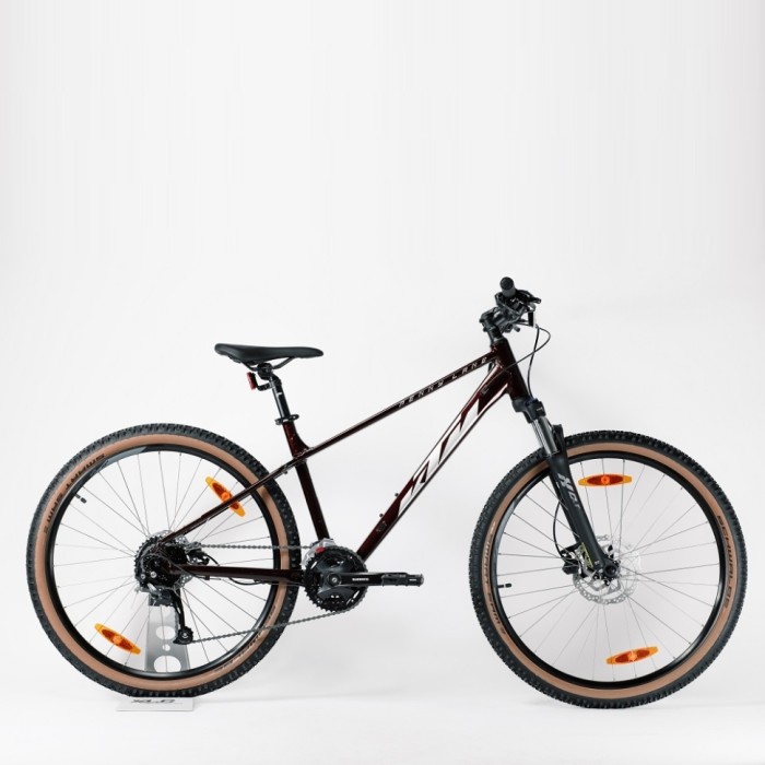 Велосипед KTM PENNY LANE 271 27.5" рама M/42 темно-червоний 2022/2023, укр, укр