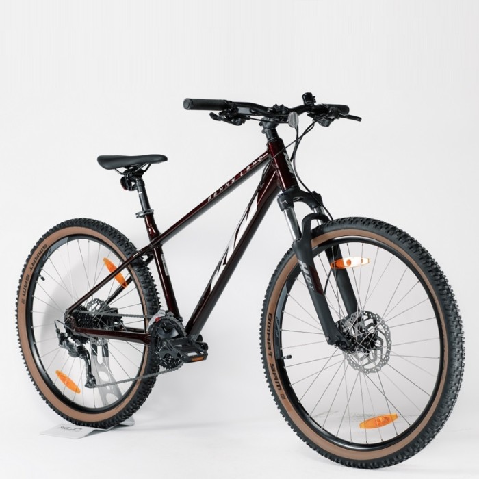 Велосипед KTM PENNY LANE 271 27.5" рама M/42 темно-червоний 2022/2023, укр, укр