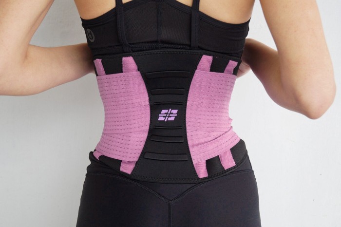 Пояс-корсет для підтримки спини Power System PS-6031 Waist Shaper Pink S/M