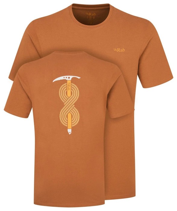 Футболка чоловіча Rab Stance Axe Tee, Red Earth, M