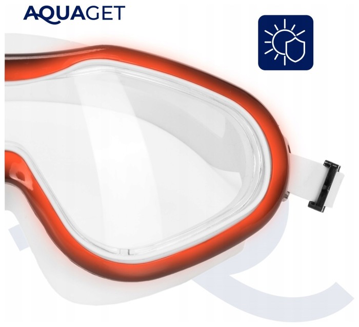 Окуляри для плавання Aquaget AQ0018 White
