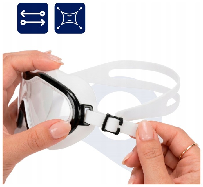 Окуляри для плавання Aquaget AQ0018 White