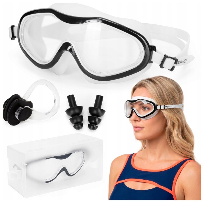 Окуляри для плавання Aquaget AQ0018 White