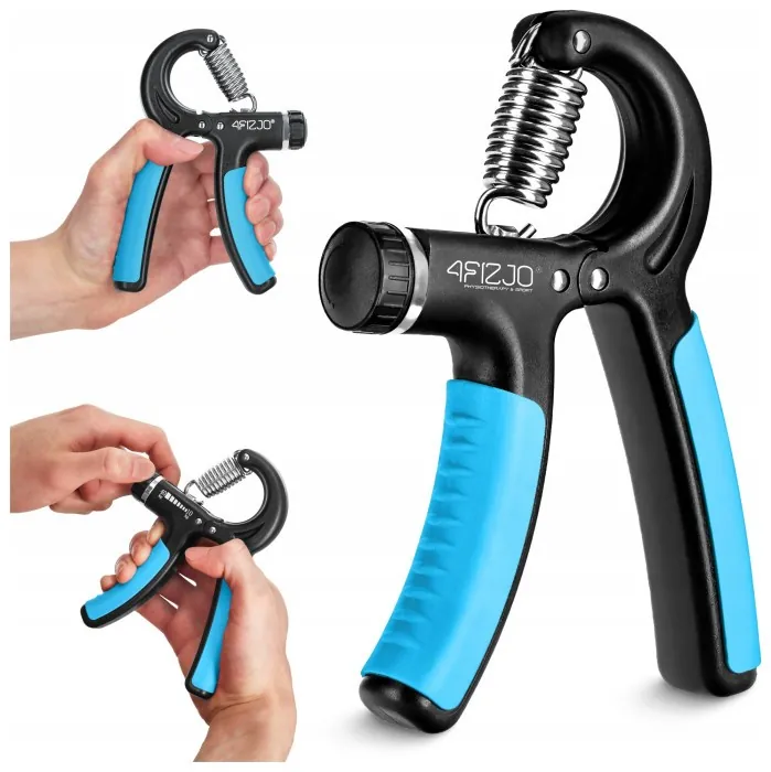 Эспандер кистевой 4FIZJO 10-40 кг с регулируемой нагрузкой Black/Blue (P-5907739313331)
