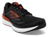 Кросівки чоловічі Brooks GLYCERIN GTS 19 M 44.5 (10.5US) 075 Black/grey/red clay (1103571D075), укр