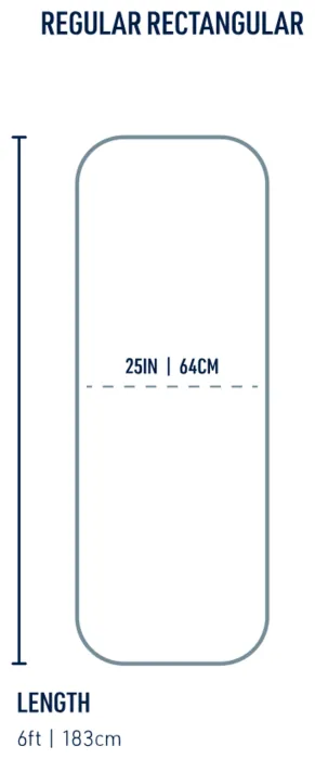 Килимок самонадувний Sea to Summit Comfort Deluxe Self Inflating Mat, Rain Forest, Regular Rectang Wide