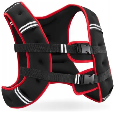 Жилет-обважнювач для тренувань 4FIZJO 5 кг Black/Red (P-5905973402156)