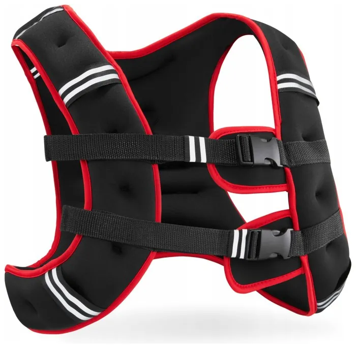 Жилет-обважнювач для тренувань 4FIZJO 5 кг Black/Red (P-5905973402156)