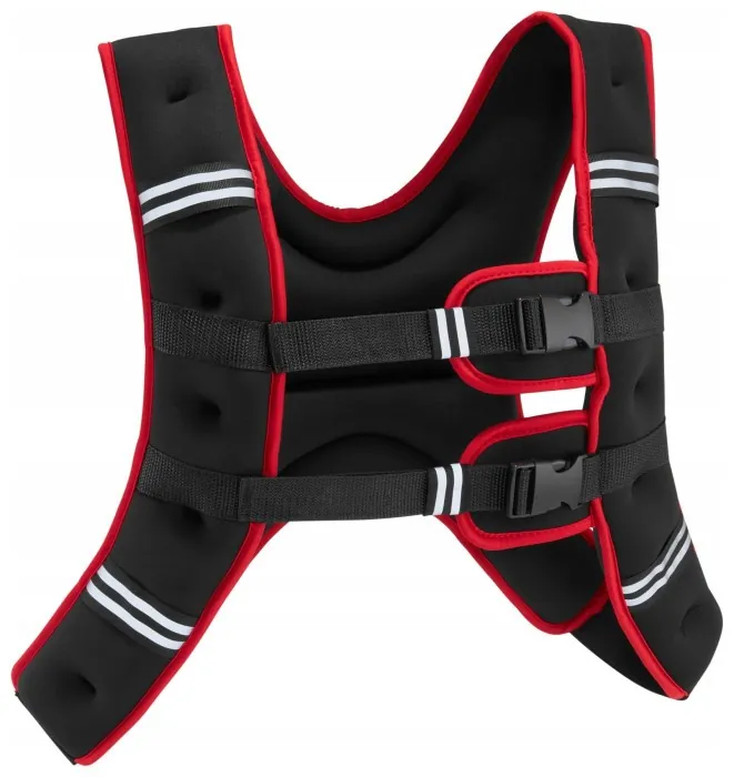 Жилет-обважнювач для тренувань 4FIZJO 5 кг Black/Red (P-5905973402156)