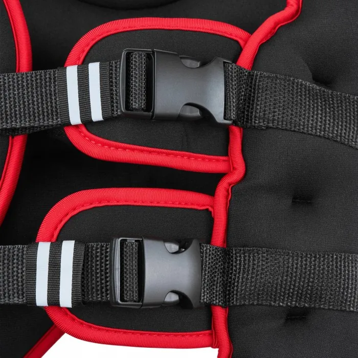 Жилет-обважнювач для тренувань 4FIZJO 5 кг Black/Red (P-5905973402156)