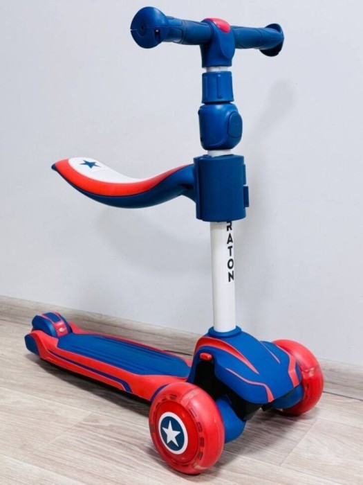 Самокат-Столкарь Maraton Flex B blue (1 шт)