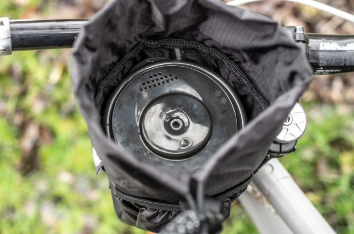 Сумка на руль KasyBag X-Pocket Pack One hand (кормушка) Total-Black