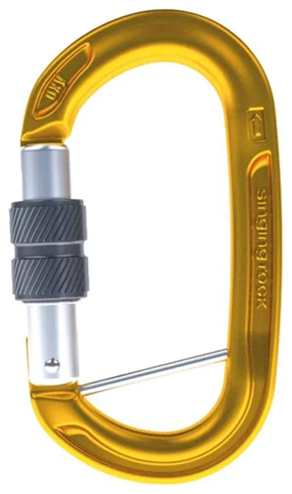 Карабін Singing Rock Oxy BC Screw, gold