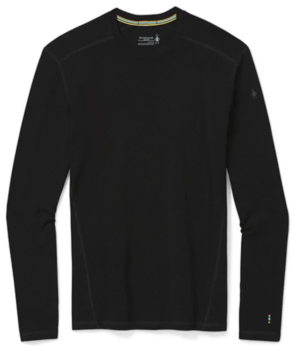 Термокофта чоловіча Smartwool Men's Merino 250 Baselayer Crew Boxed, Black